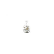 Load image into Gallery viewer, pendant - 0.30 yellow diamond - 18k white gold
