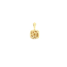 Load image into Gallery viewer, pendant - 0.31 golden yellow diamond - 18k yellow gold
