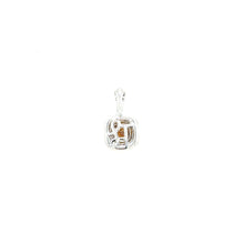 Load image into Gallery viewer, pendant - 0.31ct orange diamond - 18k yellow &amp; white gold
