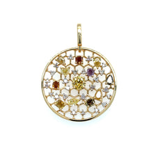 Load image into Gallery viewer, pendant - golden yellow diamond - 18k yellow gold
