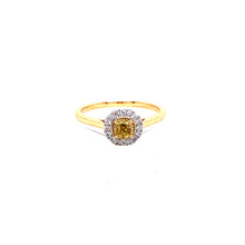 Load image into Gallery viewer, Ring - 0.25ct Yellow Diamond - 18K Yellow Gold
