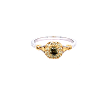 Load image into Gallery viewer, Ring - 0.25ct Green Diamond - 18K White &amp; Yellow Gold
